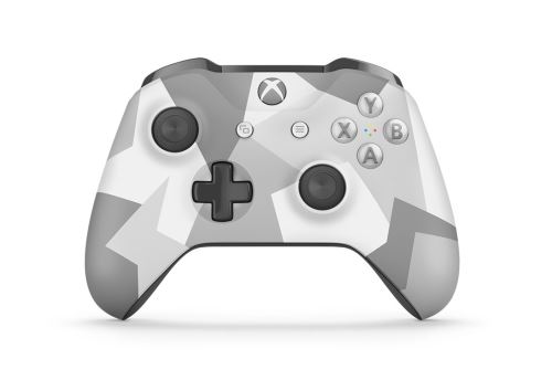 [Xbox One] S Bezdrátový Ovladač - bílý maskáč Winter Forces
