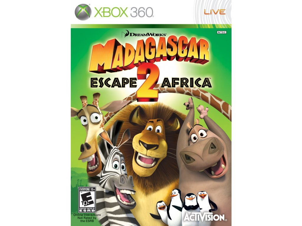 Xbox 360 Madagascar 2 Escape Africa | Konzoleahry.cz