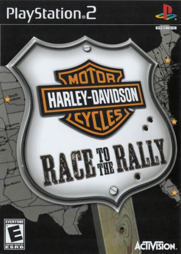 PS2 Harley-Davidson Motor Cycles Race To The Rally (DE)