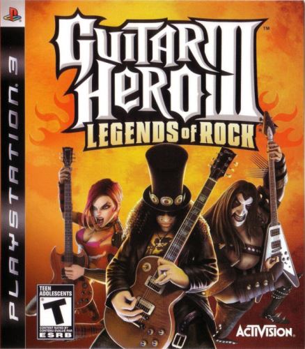 PS3 Guitar Hero 3: Legends Of Rock (pouze hra) (DE)