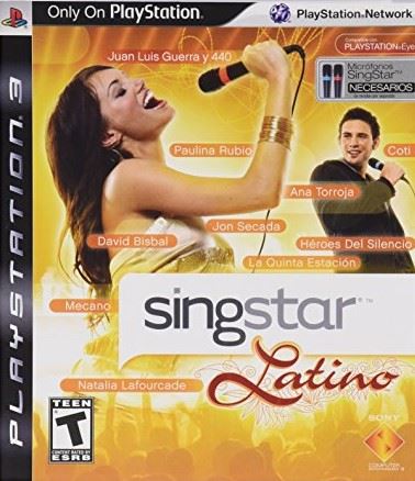 PS3 Singstar Latino (nová)