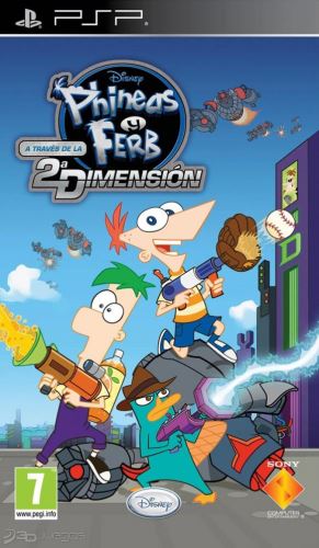 PSP Phineas And Ferb: Across The 2nd Dimension (Nová)