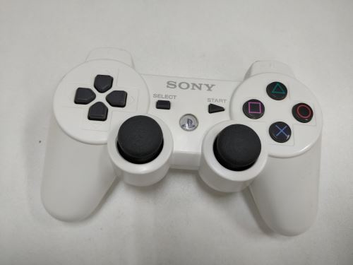 [PS3] Bezdrátový Ovladač Sony Dualshock - bílý (estetická vada)