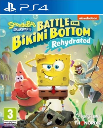 PS4 Spongebob SquarePants Battle for Bikini Bottom Rehydrated (nová)