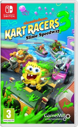 Nintendo Switch Nickelodeon Kart Racers 3: Slime Speedway (nová)