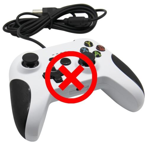 [Xbox One] Drátový Ovladač - NEFUNKČNÍ Pravý analog