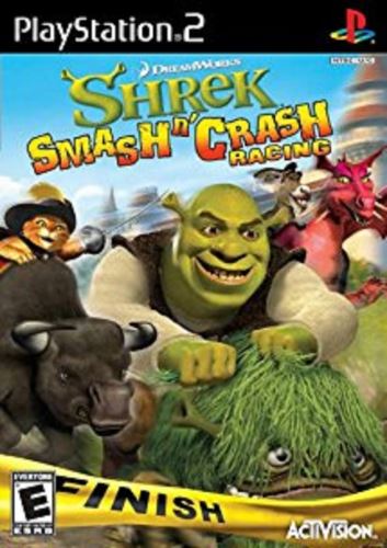 PS2 Shrek Smash n' Crash Racing