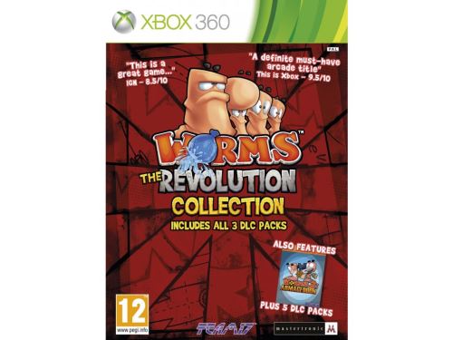 Xbox 360 Worms the Revolution Collection