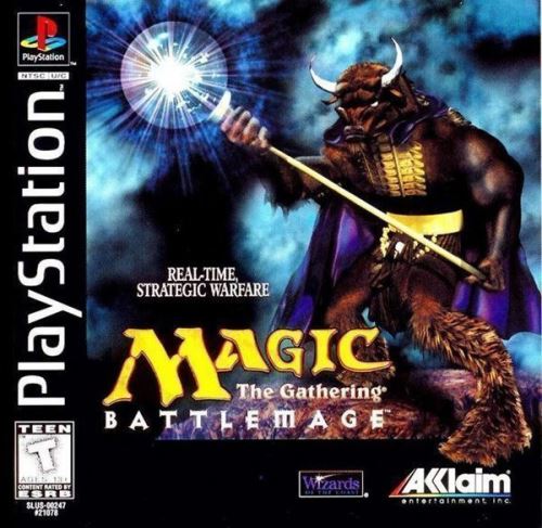 PSX PS1 Magic the Gathering Battlemage