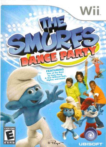 Nintendo Wii The Smurfs Dance Party