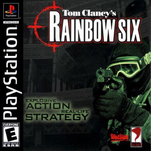 PSX PS1 Tom Clancys Rainbow Six