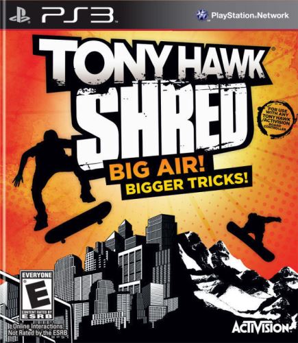 PS3 Tony Hawk Shred (Pouze hra)