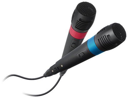 [Nintendo Wii] Let's Sing 2x USB Mikrofon