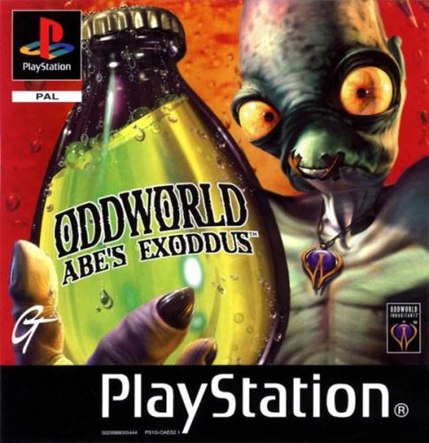 PSX PS1 Oddworld: Abe's Exodus (2343)