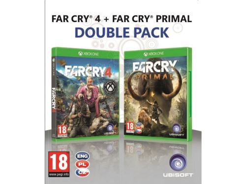 Xbox One Far Cry 4 (CZ) + Xbox One Far Cry Primal (nová)