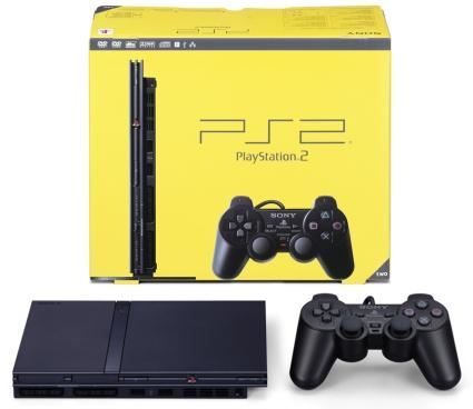 PlayStation 2 Slim Černý 70004 + Originální balení