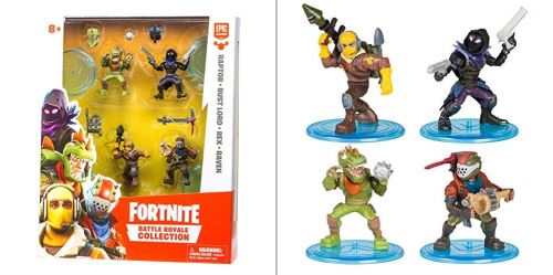 Sada čtyř figurek Fortnite Battle Royale Collection: Mini Figure Squad Pack (nová)