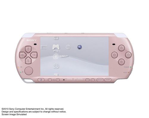 PSP Portable Sony, 3004 - Růžové - Wifi (estetická vada)