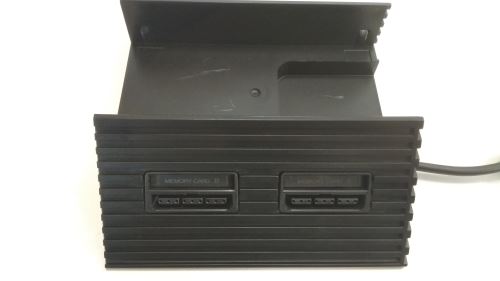[PS2] Fat HUB stojan na 4 paměťové karty a ovladače - černý (estetická vada)