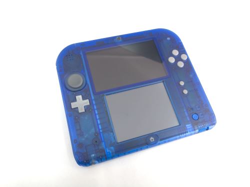 Nintendo 2DS modré průhledné (estetická vada)